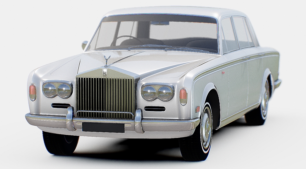 Rolls Royce Silver Shadow 1965 3d model