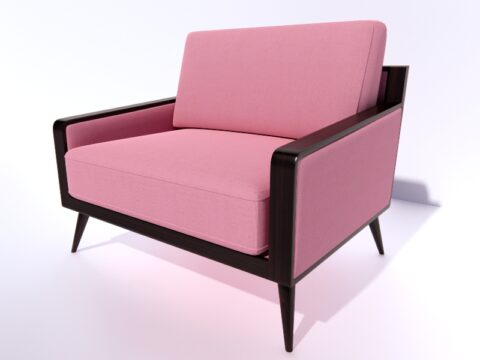 SERENE ARMCHAIR 3d model