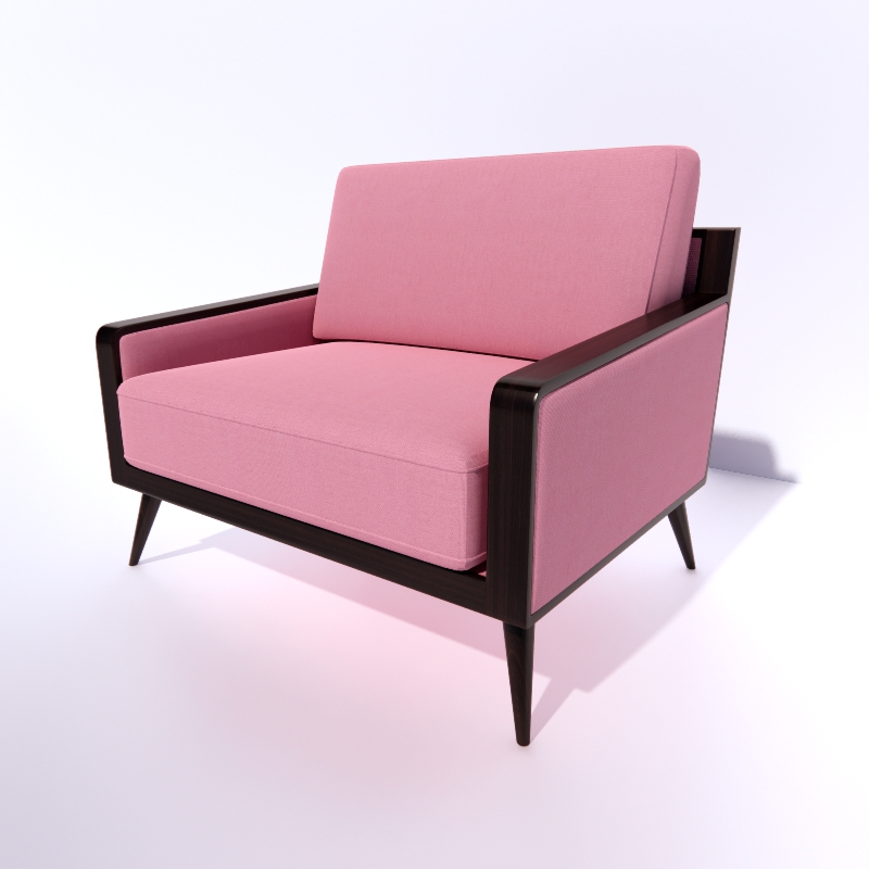 SERENE ARMCHAIR 3d model