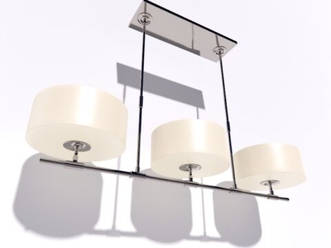 SONNEMAN Light Bar Pendant Chandelier 3d model