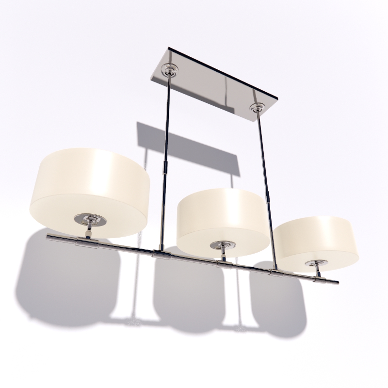 SONNEMAN Light Bar Pendant Chandelier 3d model