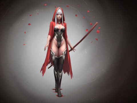 Sorceress 3d model