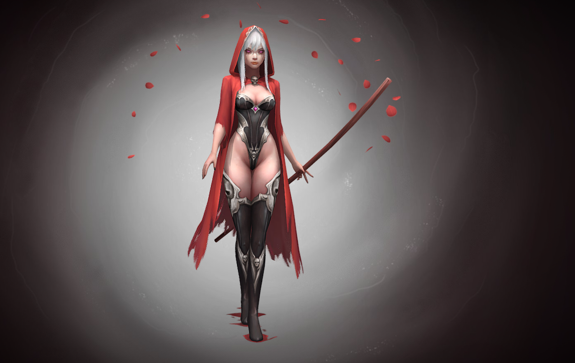 Sorceress 3d model