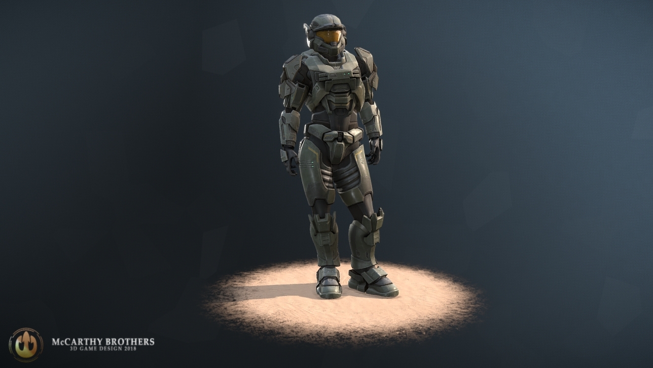 Spartan Armour MKV - Halo Reach 3d model