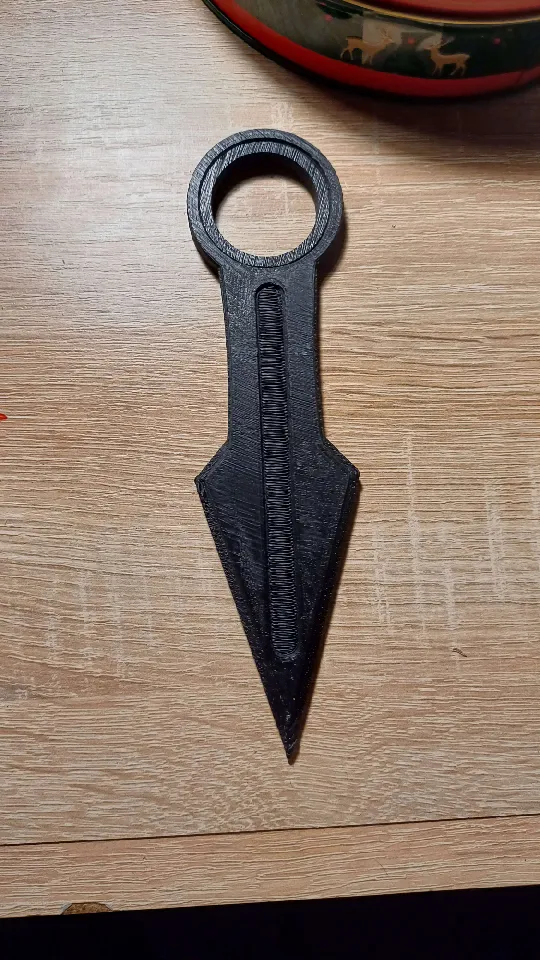 Spinner Kunai knife 3d model
