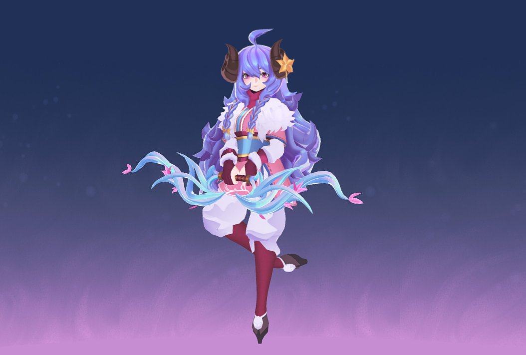 Spirit Blossom Kindred 3d model