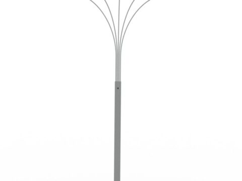 Torchere Floor Lamp 3d model