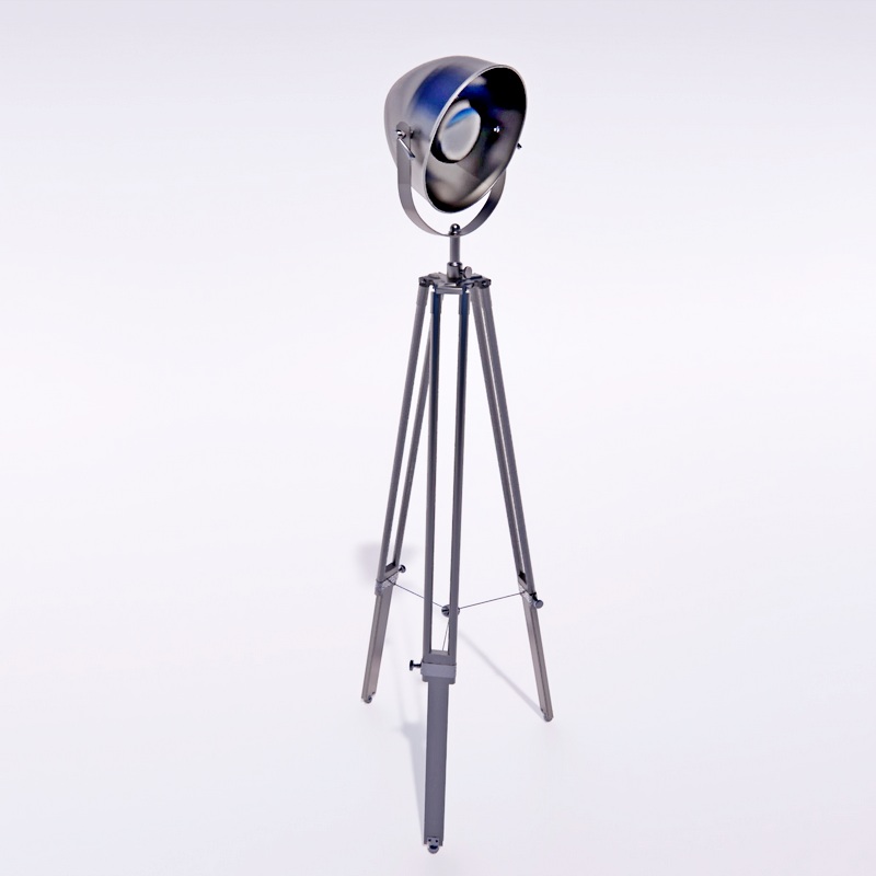 Torchere Industrial IKEA Retro Floor Lamp Tripod 3d model