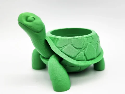 Tortoise Succulent Planter 3d model