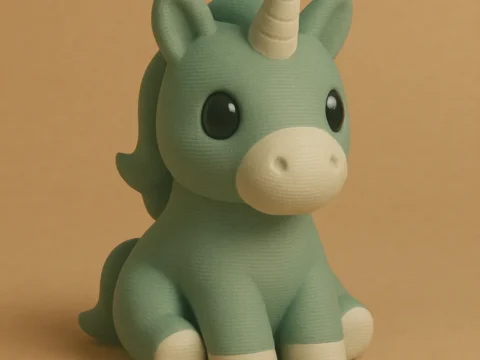 Unicorn 3d model