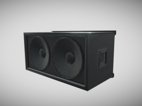 Wall speaker 3d model