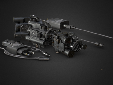 ZENITCO VZOR-4 red dot sight 3d model