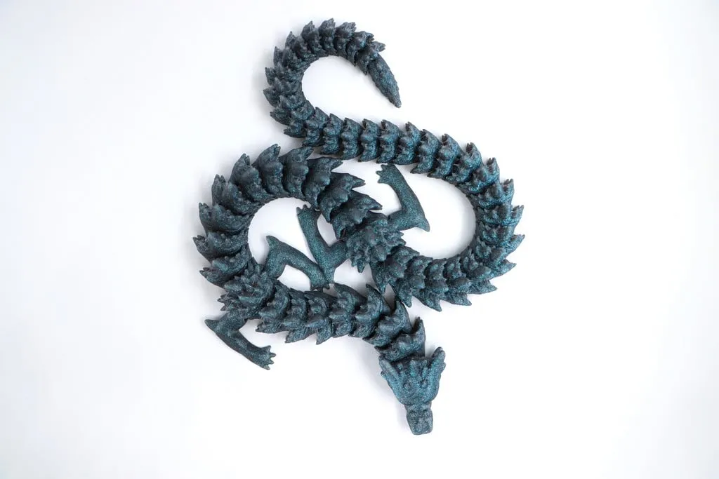 dragon articulé 3d model