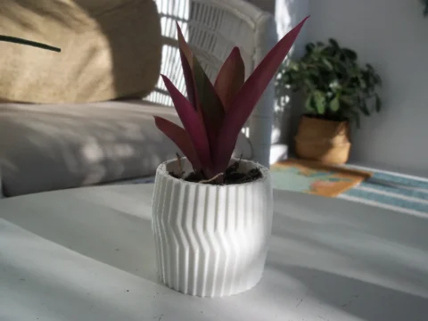 geometric vase 3d model