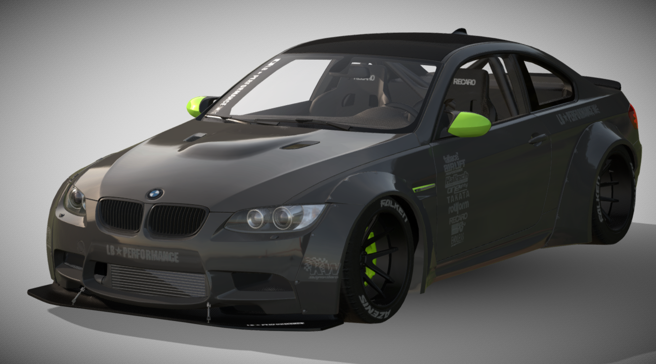 2013 BMW M3 (E92) LB WORKS - DownloadFree3D.com