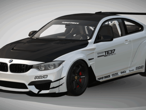 2014 Varis F82 BMW M4 GTS 3d model