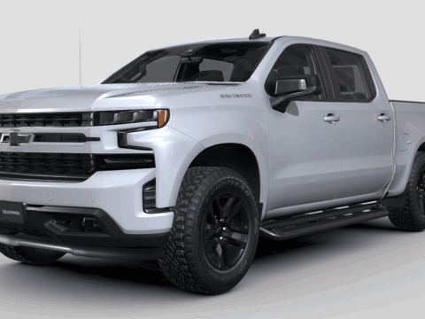 2020 Chevrolet Silverado 1500 RST 3d model