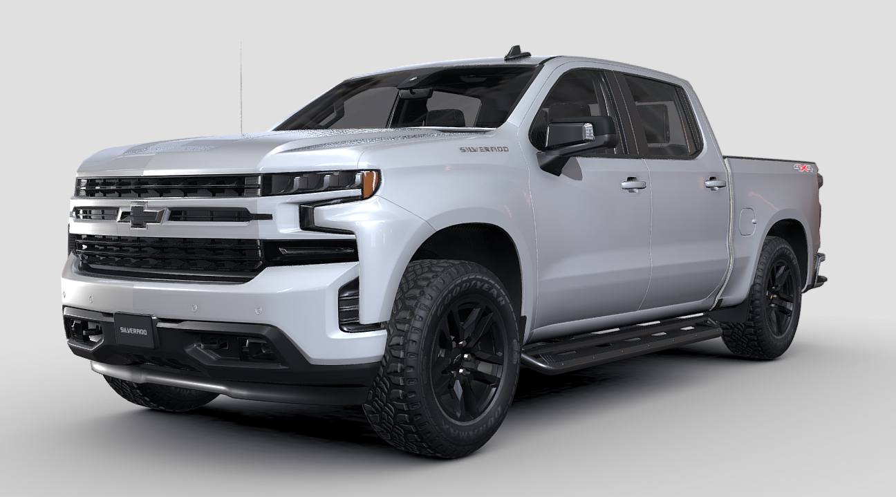 2020 Chevrolet Silverado 1500 RST 3d model