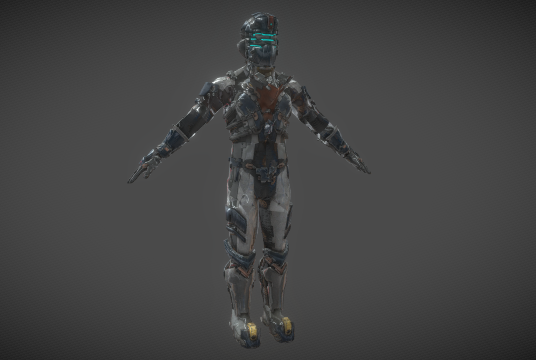 Advanced suit 3d model