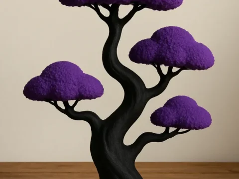 Bonsai Tree - AMS or Single Color 3d model