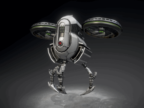 Buster Drone 3d model