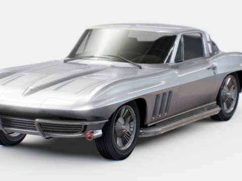 Chevrolet Corvette Stingray C2 3d model