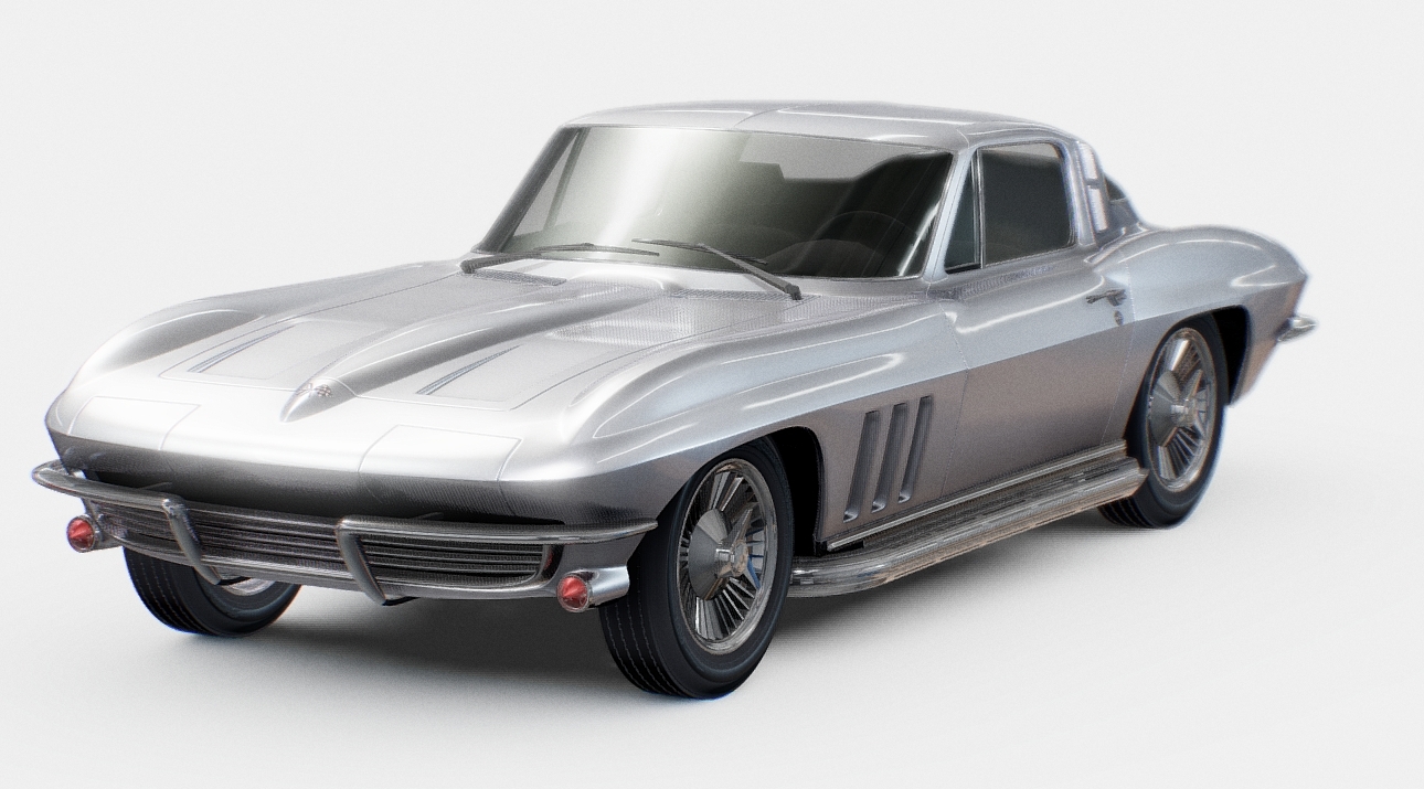 Chevrolet Corvette Stingray C2 3d model