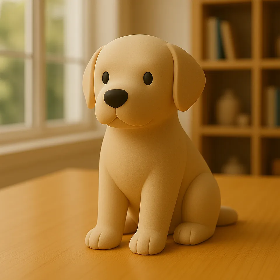 Dog Labrador 3d model