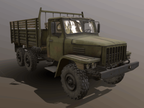 Dongfeng EQ240/EQ2081 3d model