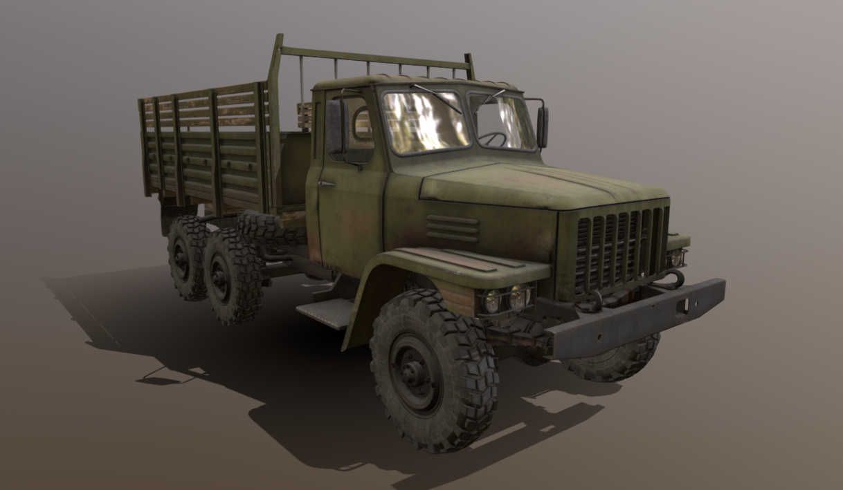 Dongfeng EQ240/EQ2081 3d model