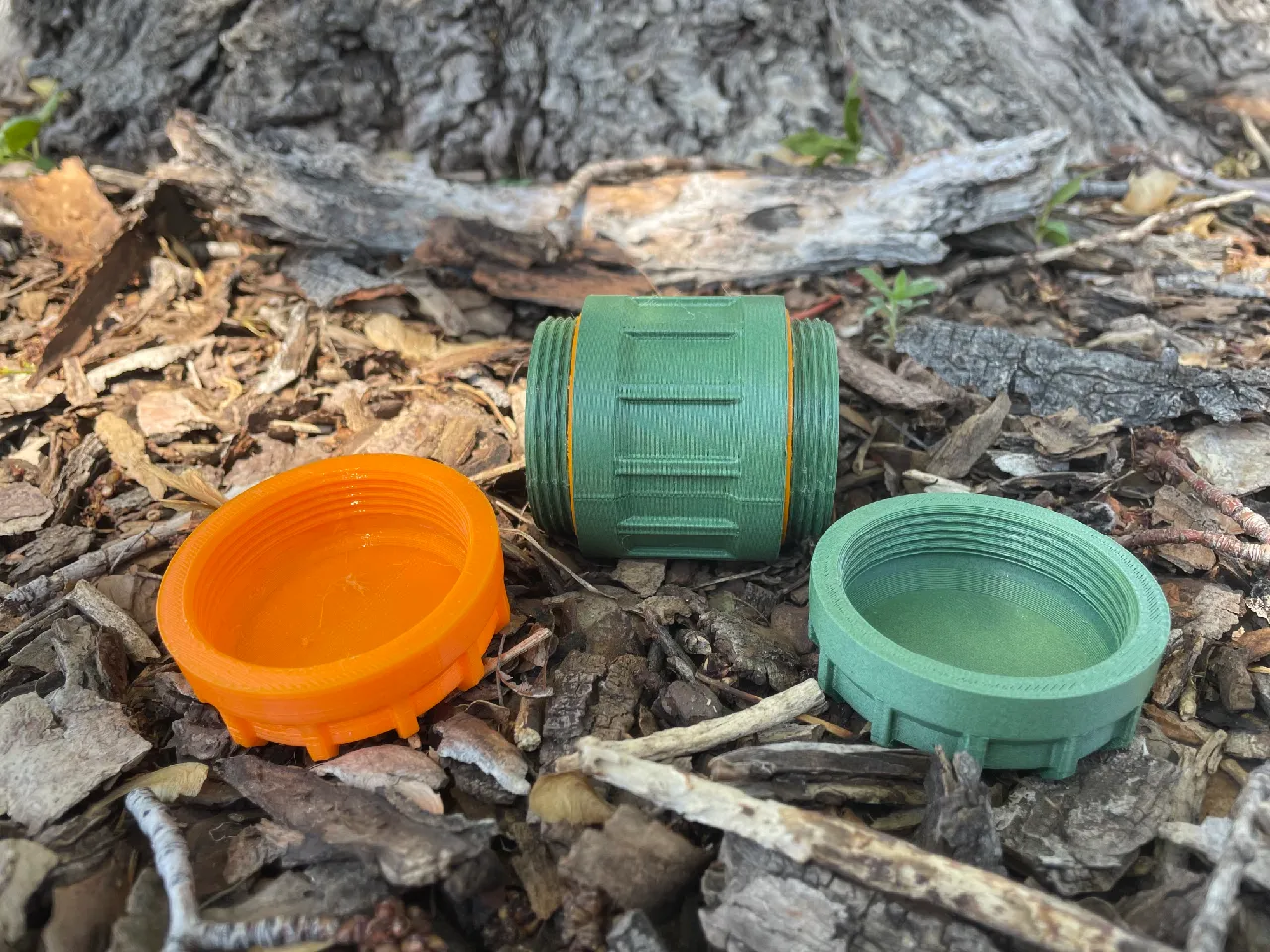 Dual Chamber Rugged Container2 3d model