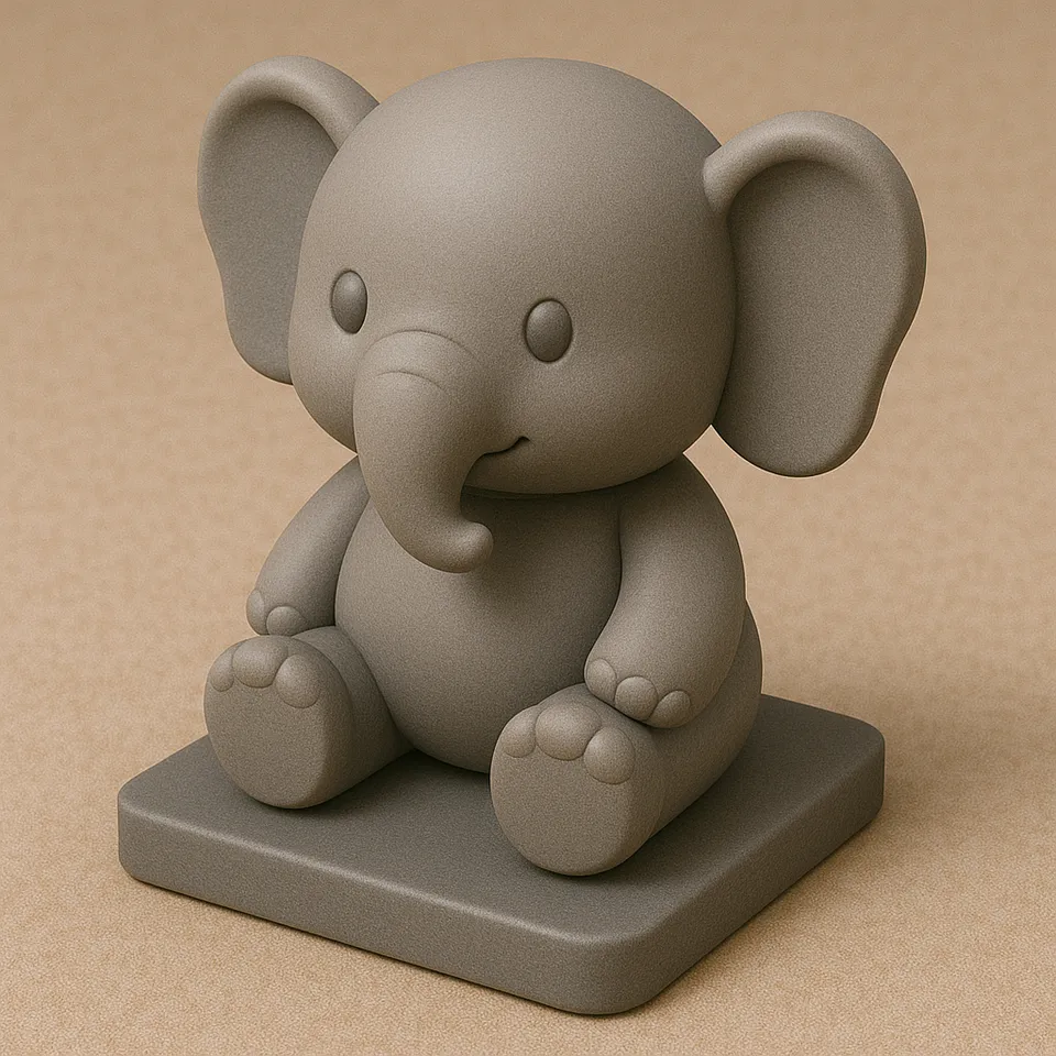 Elephant Figure 3d model