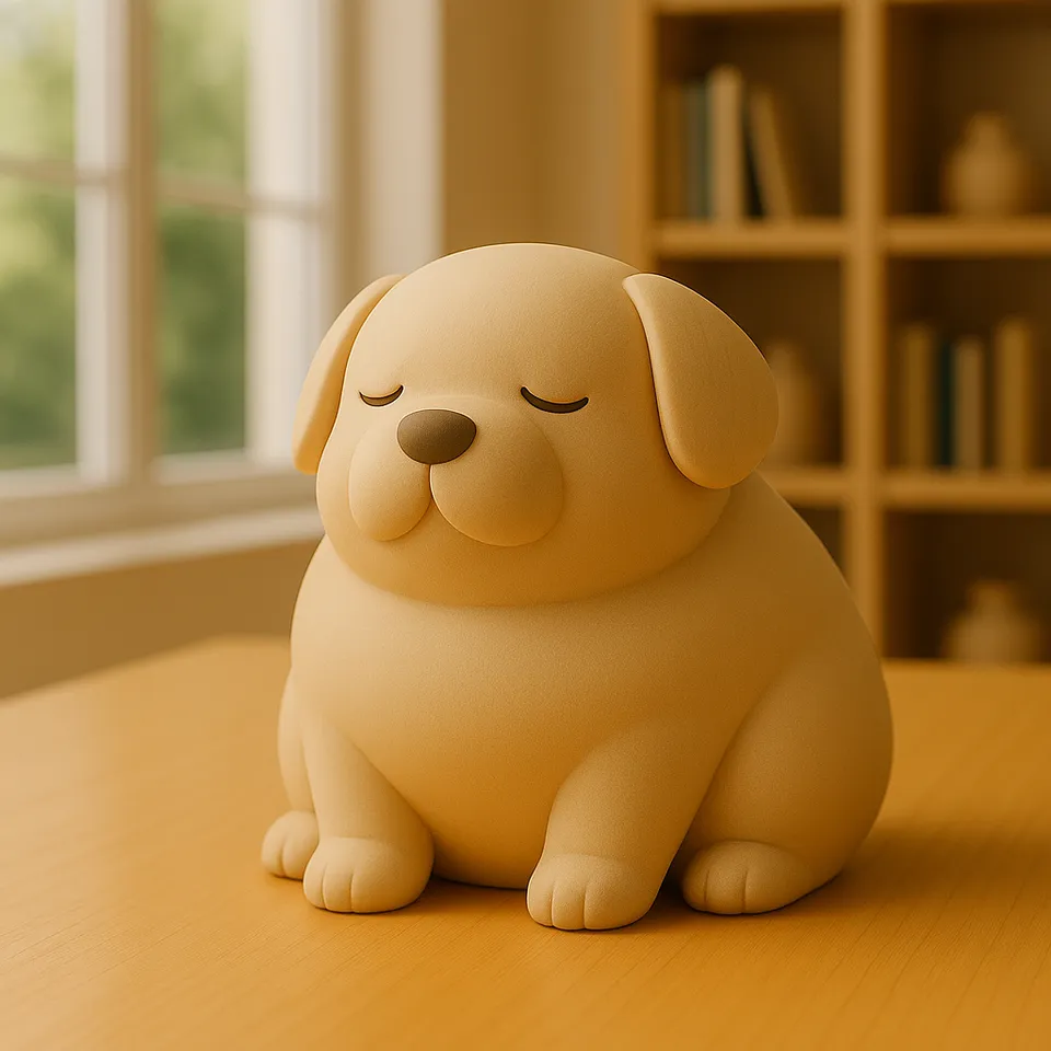 Fat Dog 3d model