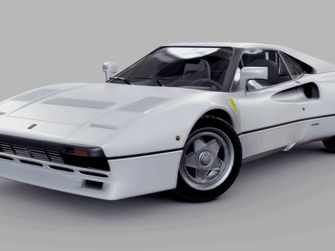 Ferrari 288 GTO 3d model