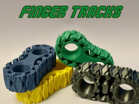 Finger treads 3d model