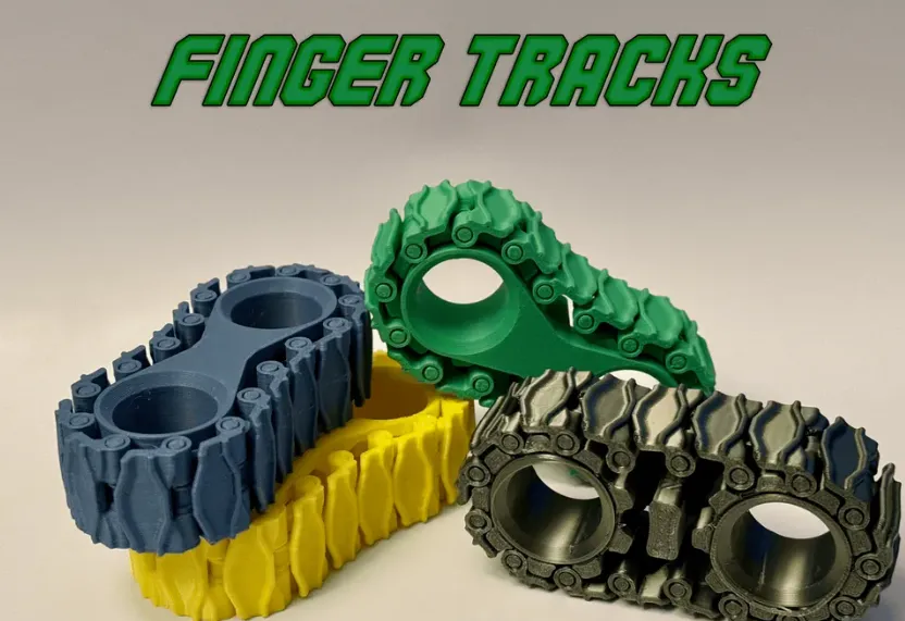 Finger treads 3d model
