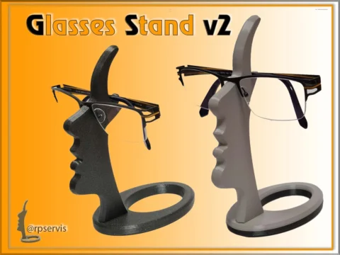 Glasser Holder 3d model