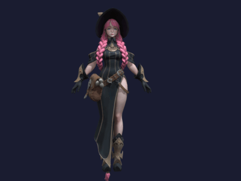 Hundred Souls The Last Savior Pandora 3d model