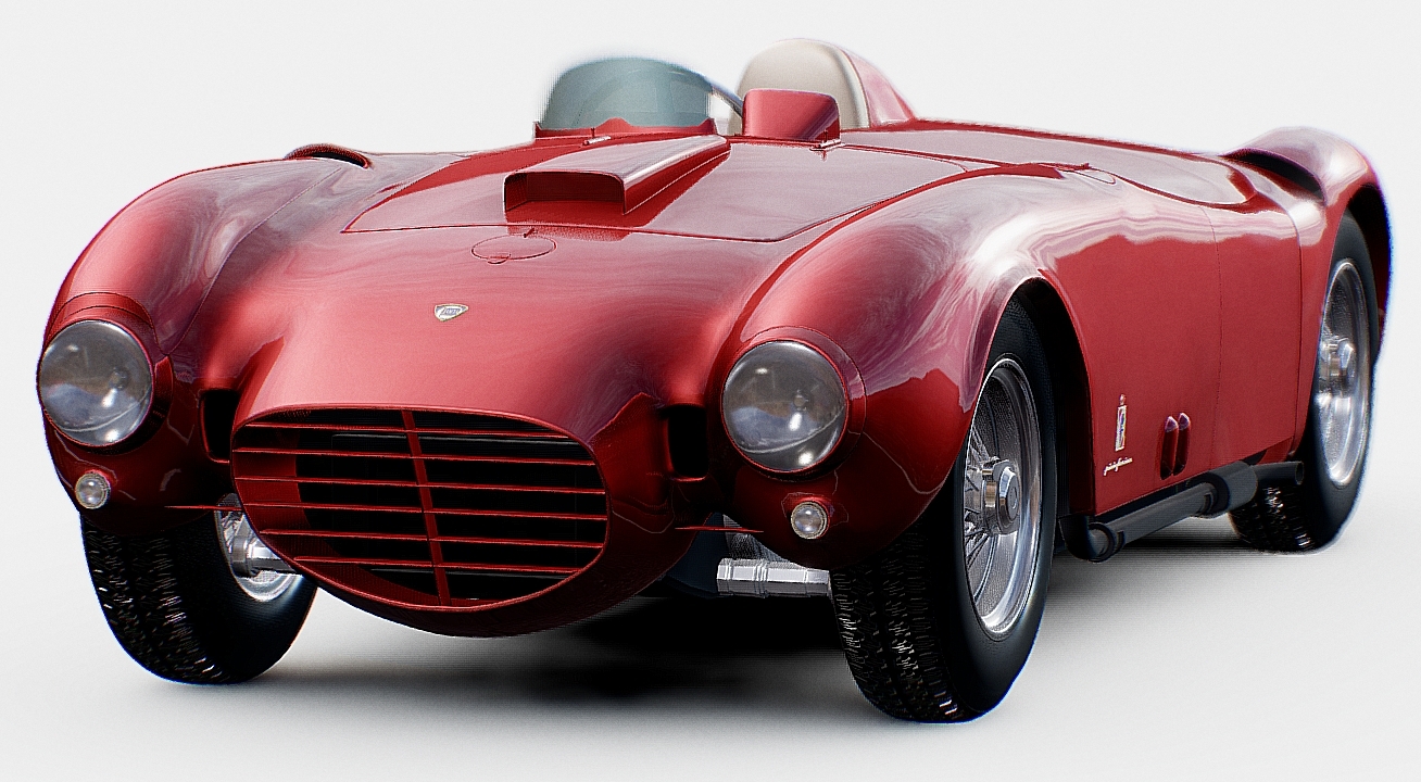Lancia D24 Pininfarina Spider 3d model