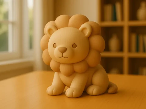 Lion 3d model