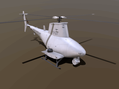 MQ-8 Fire Scout 3d model