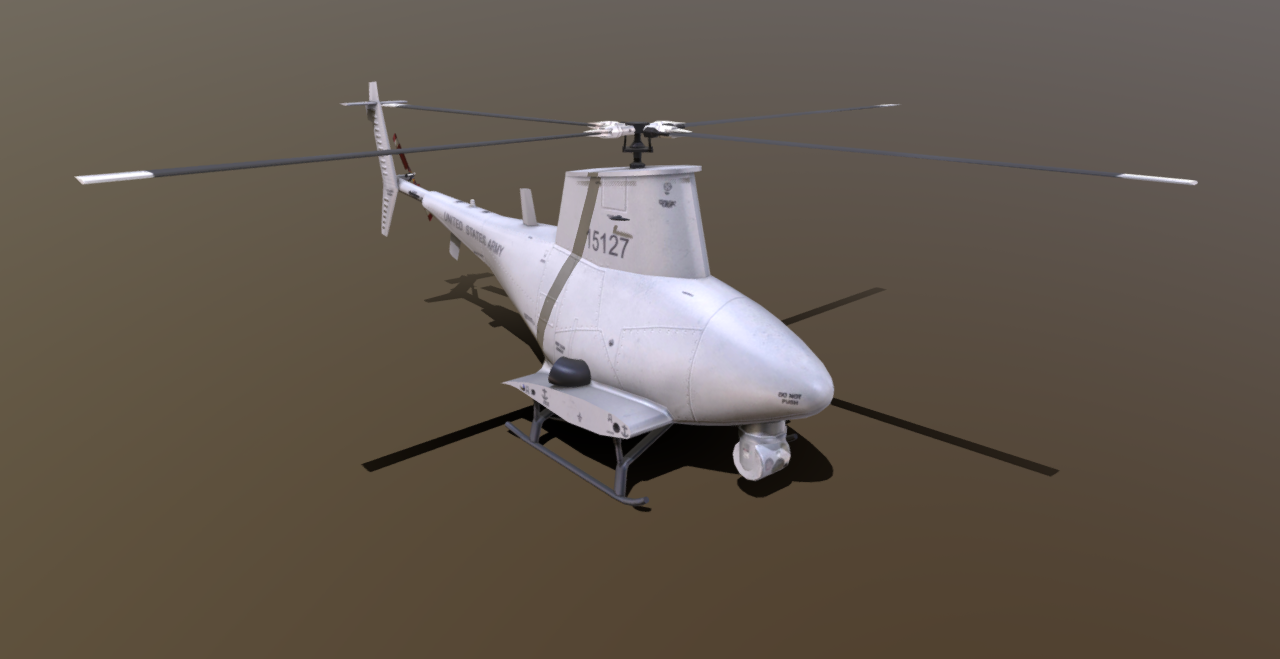 MQ-8 Fire Scout 3d model
