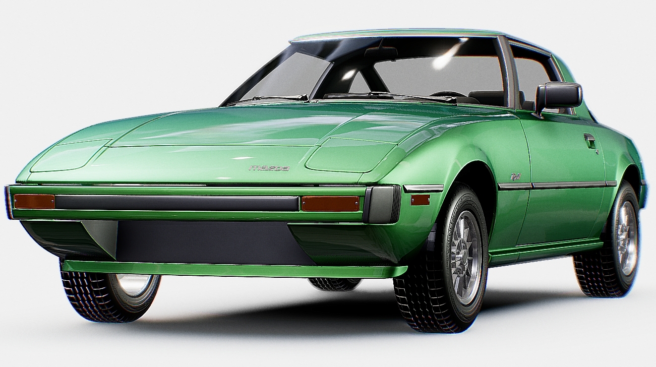 Mazda RX7 MK1 1978 3d model