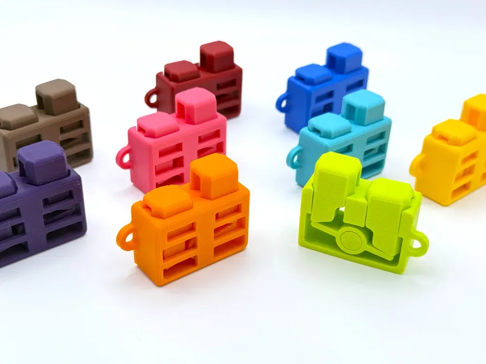 Micro Pop Switch Fidget 3d model