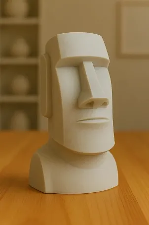 Moai Face 3d model