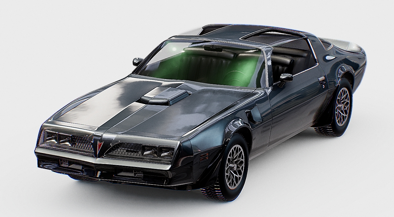 Pontiac Firebird Formula 1978 3d model