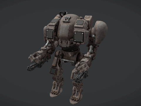 Prototype - Wolf New Order 3d model