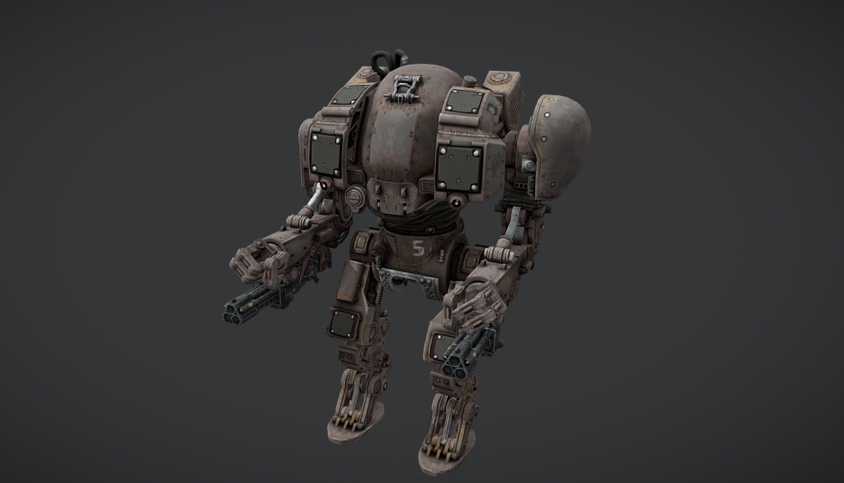 Prototype - Wolf New Order 3d model