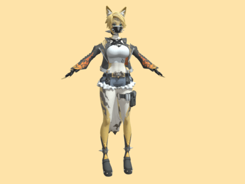 Pulchra 3d model