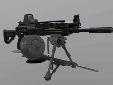 RPK-16 3d model